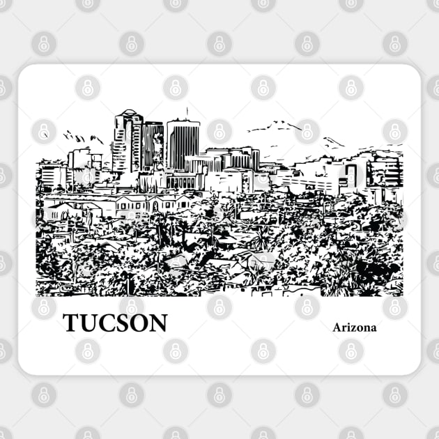 Tucson - Arizona Magnet by Lakeric